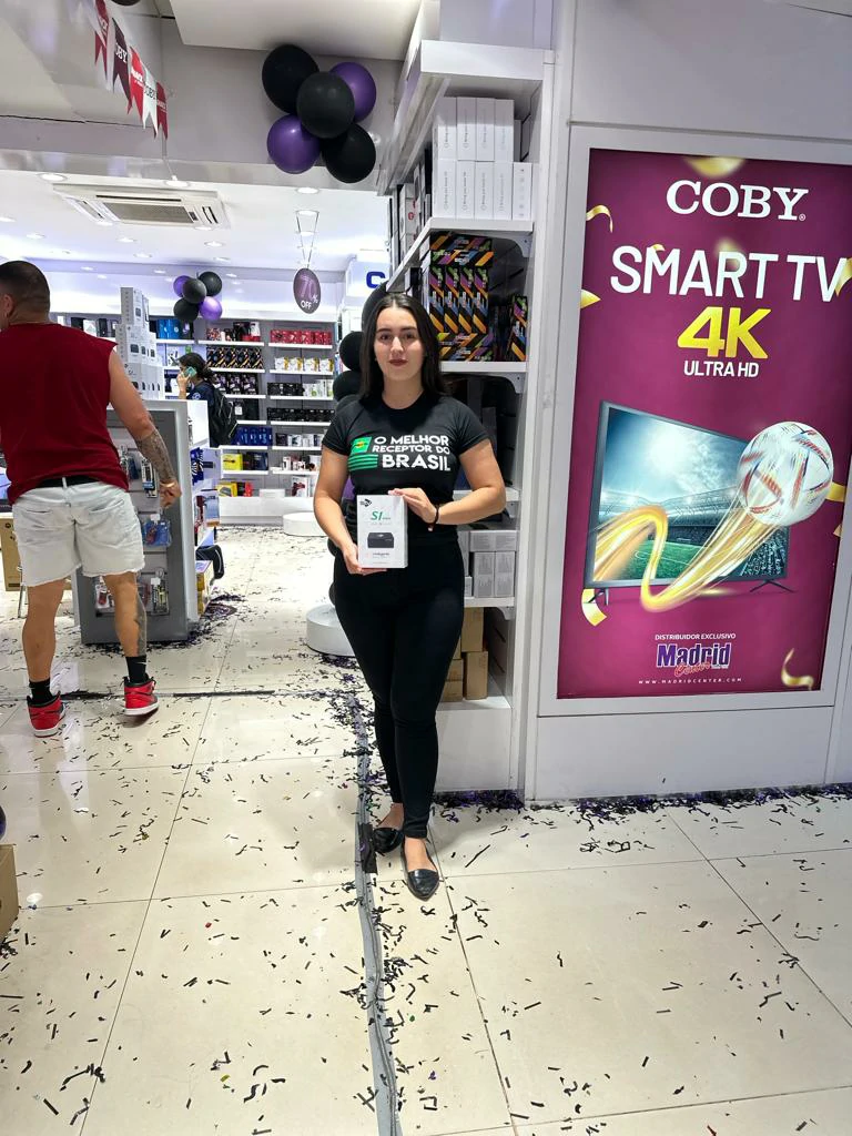 Promoção STV S1 PRO no Madrid Center