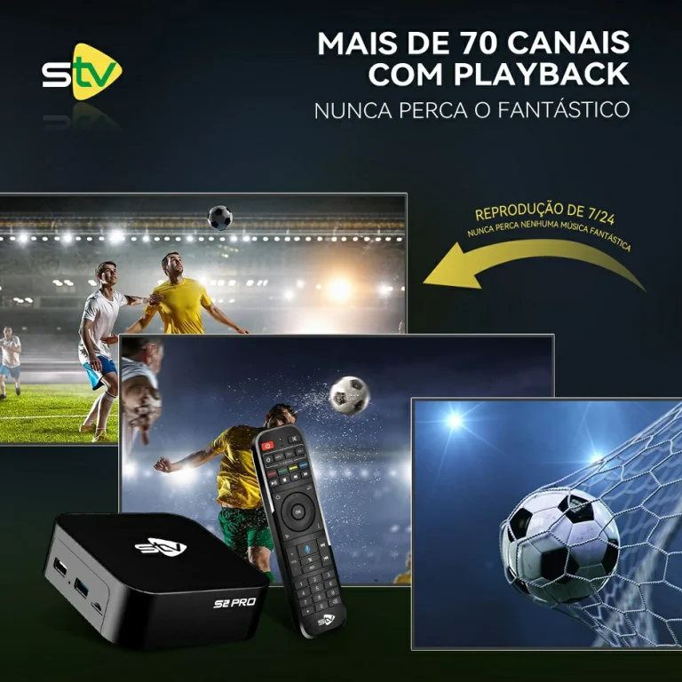 Gravação no Brasil TV Box