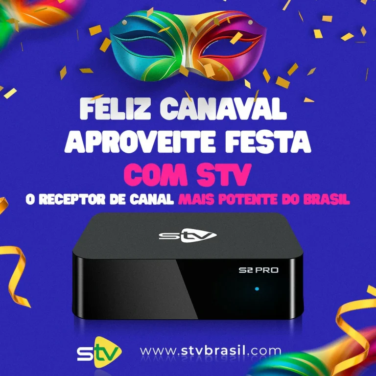A STV Deseja a Todos um Feliz Carnaval